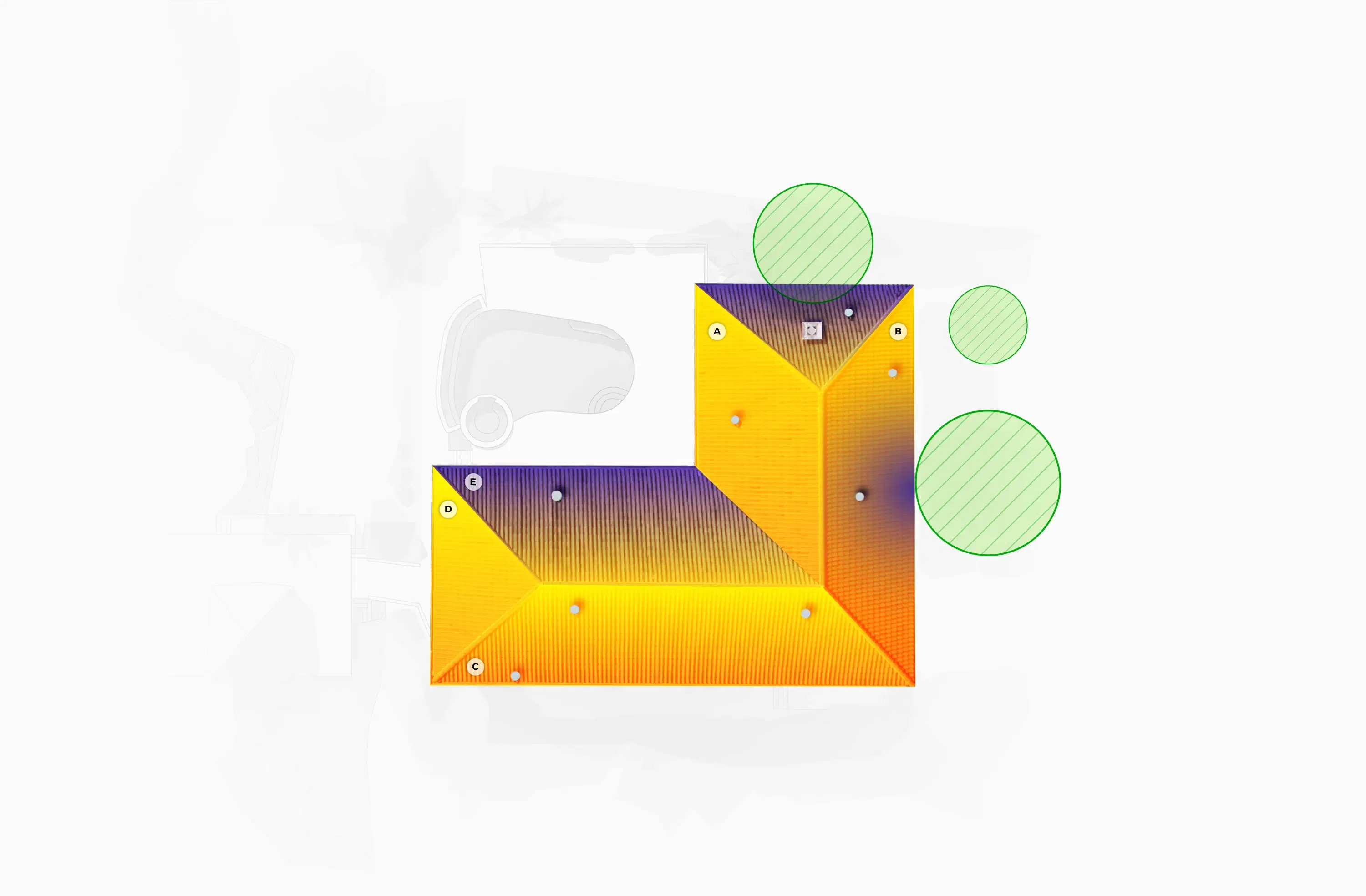 AI-Powered Shading Analysis feature of SolarGenix