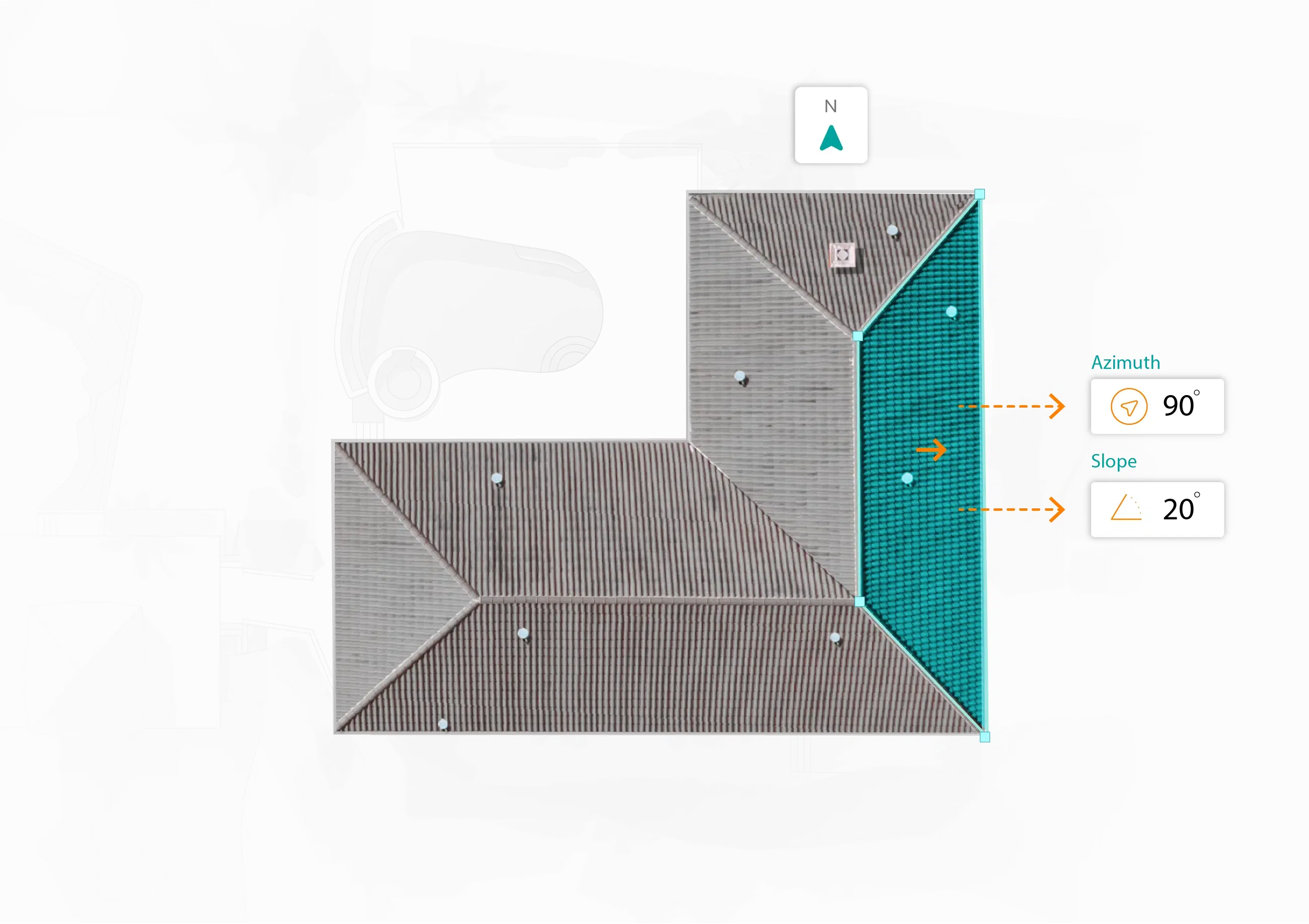 Analyze Pitch and Orientation for Sun-Facing Accuracy